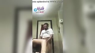 شاب مصري جايب سورية وفاشخها وبتقوله ما احلى زبك - سكس عربي