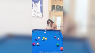 الكحبة العراقية الينا انجل تتمحون في مقابلة جنسية في صالة البلياردوا - سكس عراقي عربي